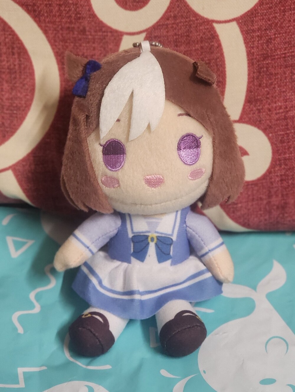 Uma Musume Special Week Pretty Derby Mini Plush Keychain Sega Round1 Taito